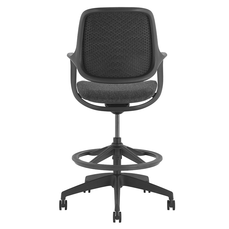 Висок работен стол Carmen Davos черен